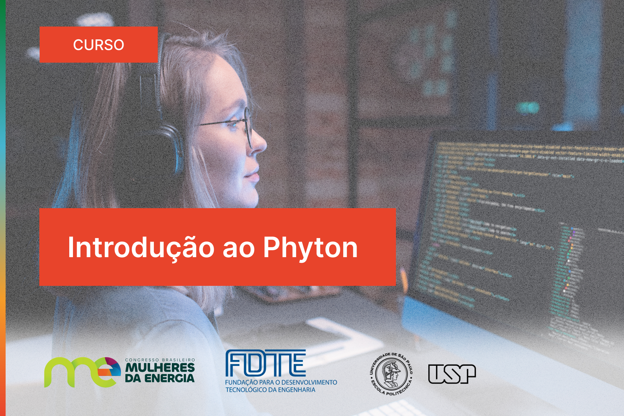 Capa do Curso CURSO INTRODUÇÃO AO PYTHON 