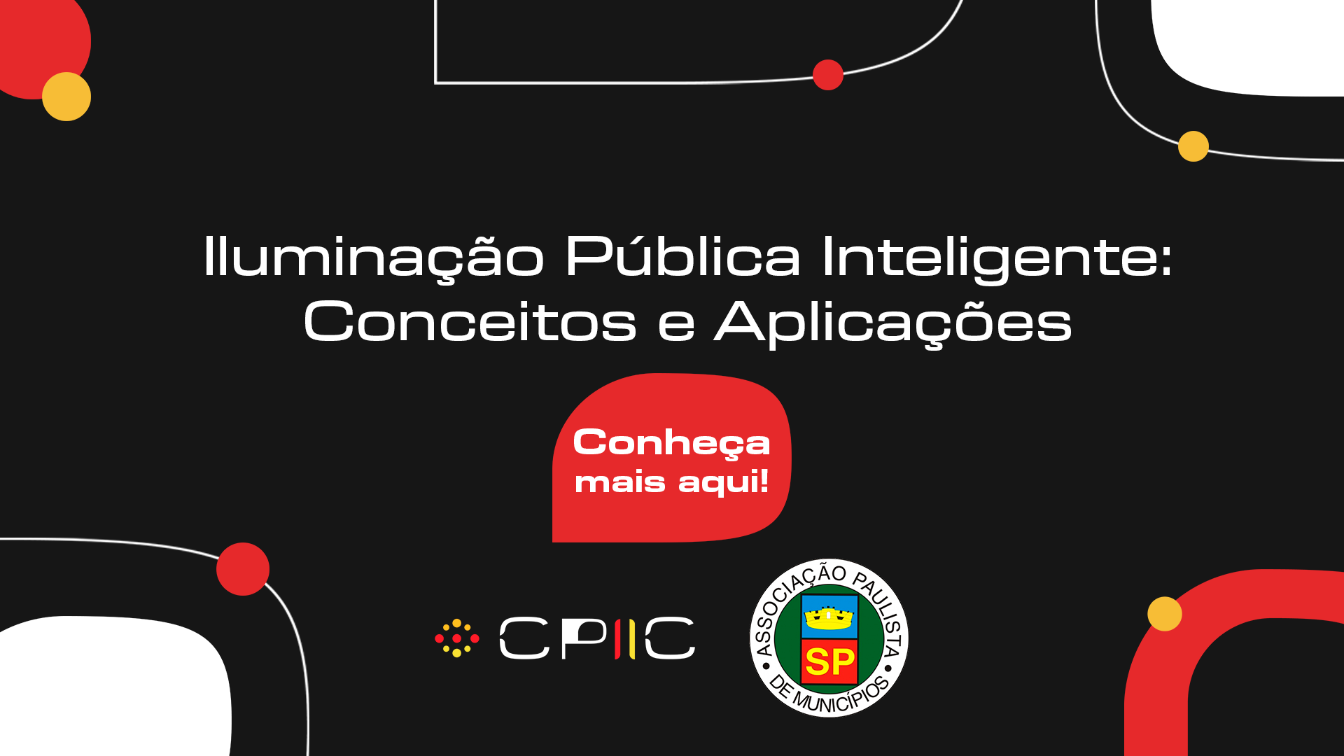 Capa do Curso Iluminação Pública Inteligente: Conceitos e Aplicações