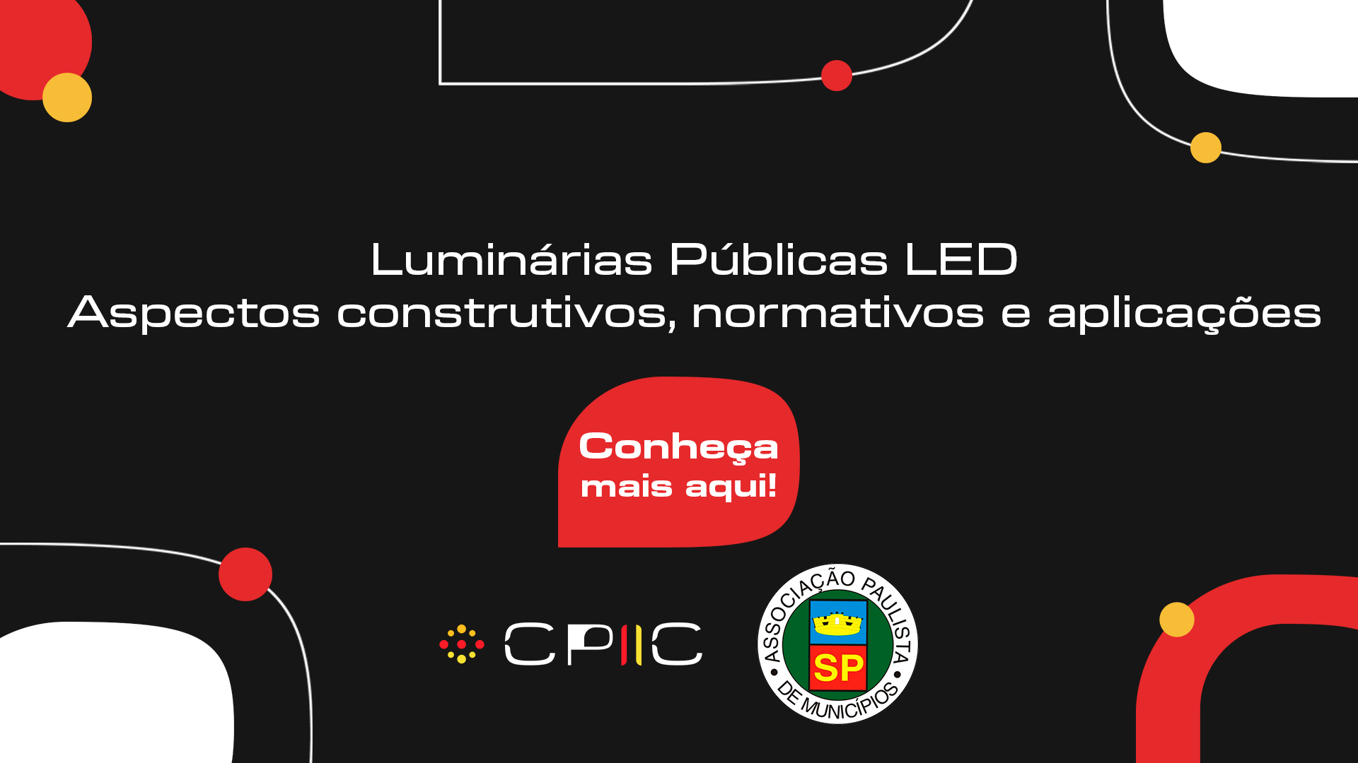 Capa do Curso Luminárias Públicas LED - Aspectos construtivos, normativos e aplicações 