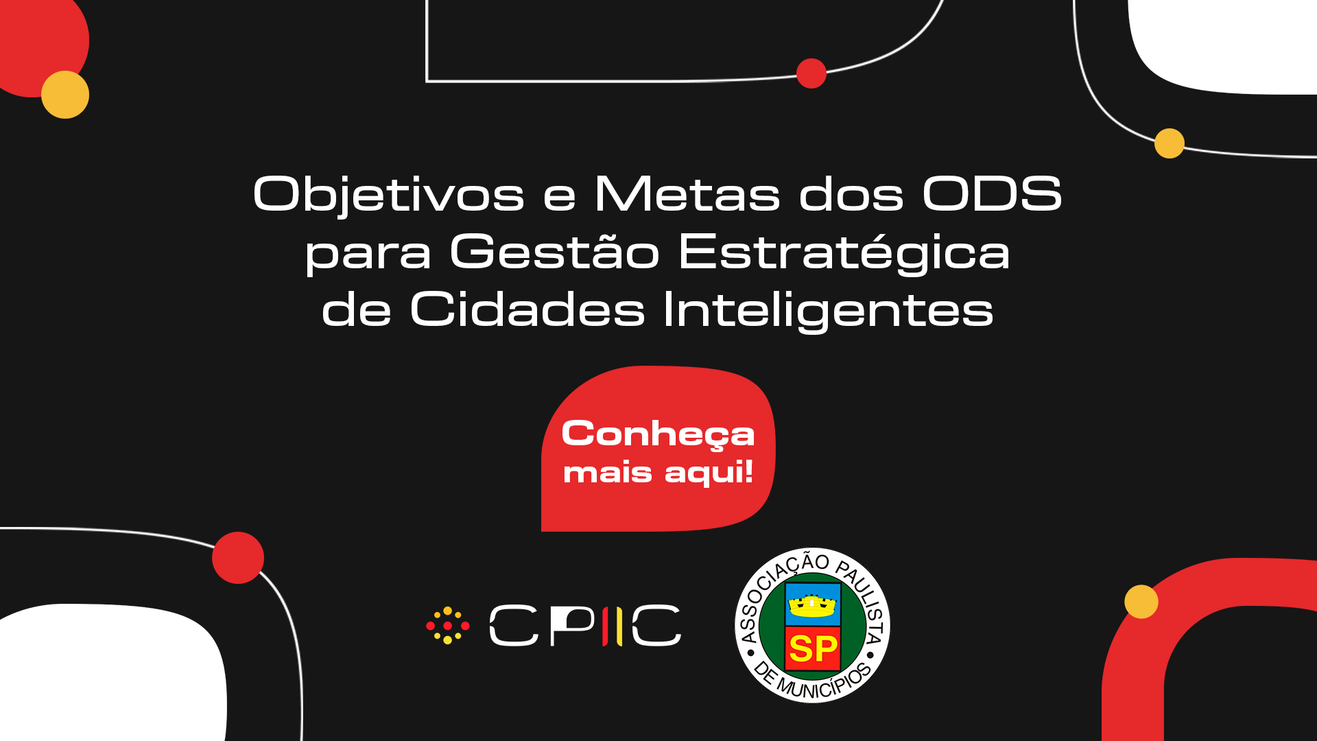 Capa do Curso Objetivos e Metas dos ODS para Gestão Estratégica de Cidades  Inteligentes