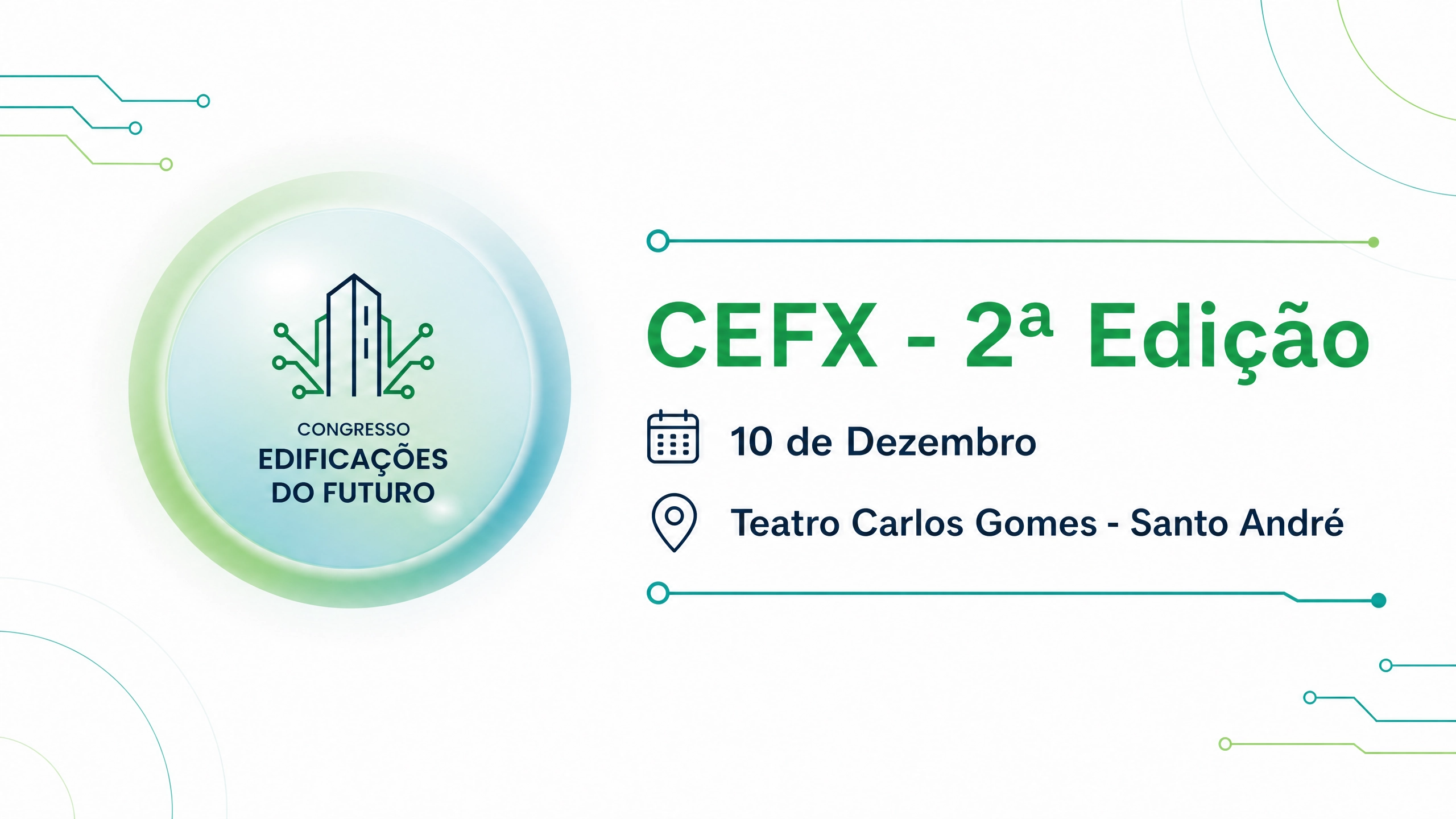 Capa do Curso Congresso Edificações do Futuro - 2º Edição 